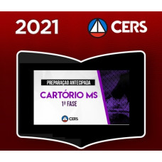 CARTÓRIO - MATO GROSSO DO SUL - MS - CERS 2021