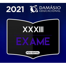 RATEIO OAB 1ª FASE XXXIII (33) - Damásio 2021 - COMBO EXTENSIVO SEMANAL  + RESOLUÇÃO DE QUESTÕES + MENTORIA