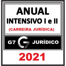 COMBO ANUAL COMPLETO (MÓDULOS INTENSIVOS I E II + COMPLEMENTARES + LPE) - G7 JURÍDICO 2021