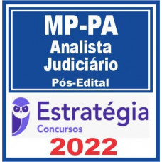 MP PA (ANALISTA JURÍDICO) – MPPA - PÓS EDITAL – ESTRATÉGIA 2022