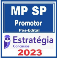 MP SP - PROMOTOR - PACOTE COMPLETO PÓS EDITAL - MPSP - ESTRATÉGIA 2023