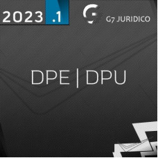 COMBO - DEFENSORIAS PÚBLICAS - DPE e DPU  + COMPLEMENTARES + LPE - G7 JURÍDICO 2023