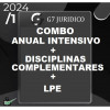 COMBO ANUAL INTENSIVO (MÓDULOS INTENSIVOS I E II + COMPLEMENTARES + LPE) - G7 JURÍDICO 2024