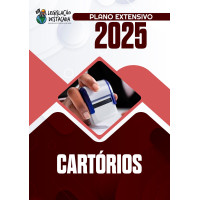 CARTÓRIOS EXTENSIVO -  LEGISLAÇÃO DESTACADA  2025