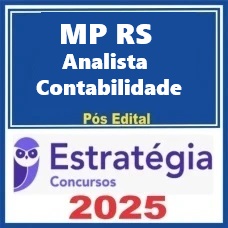 MP-RS (Analista do MP - Contabilidade) Pós Edital – Estratégia 2025