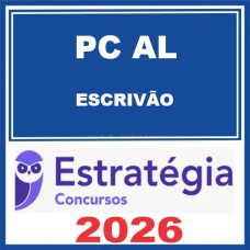 PC AL (Escrivão de Polícia) Estratégia 2026